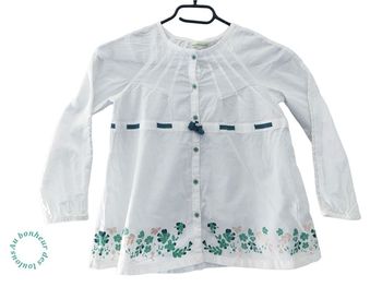8 ans chemise tunique Vertbaudet