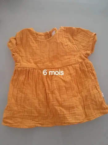 Tee shirt fille 6mois