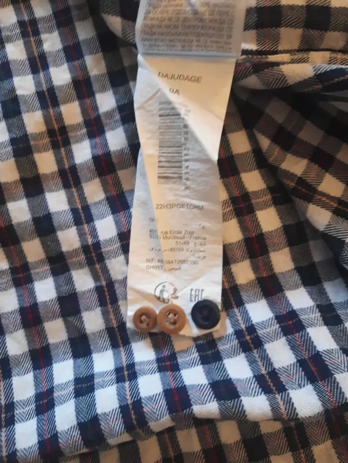 Chemise sergent major 9 ans - photo numéro 5