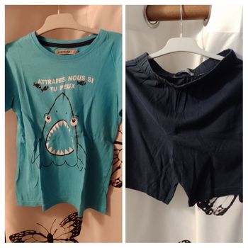 Pyjashort requin 8ans 