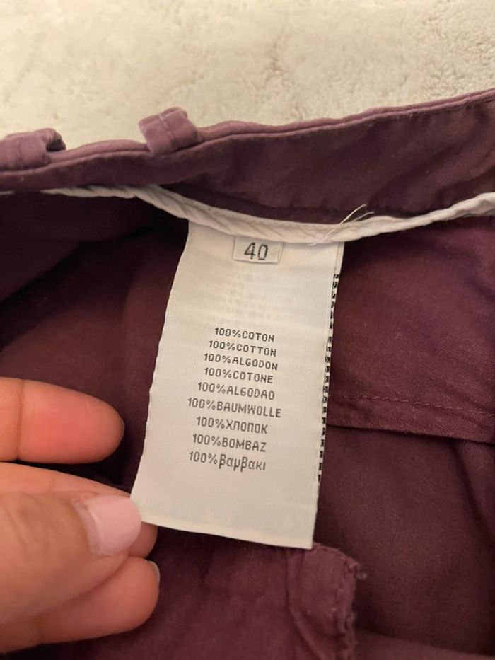 Pantalon 100% coton - Chevignon - T.40 - photo numéro 4