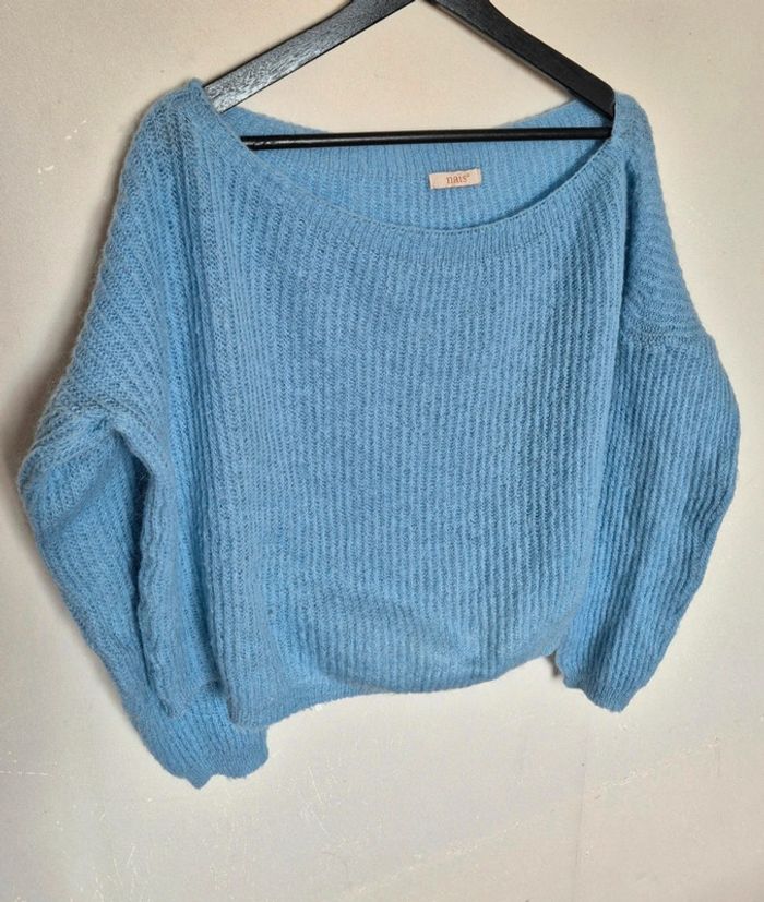 pull laine et mohair  Nais taille M