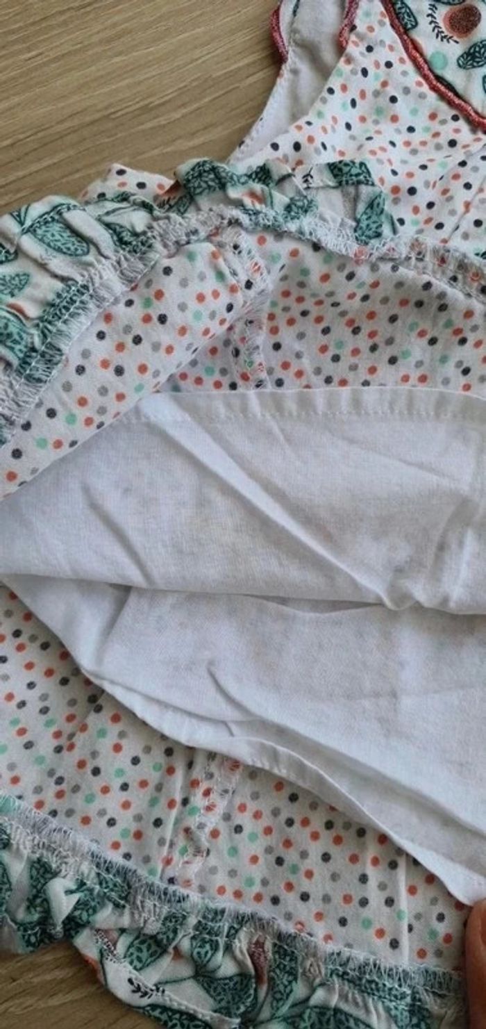 Blouse sans manches 100% coton. 4 ans. - photo numéro 3