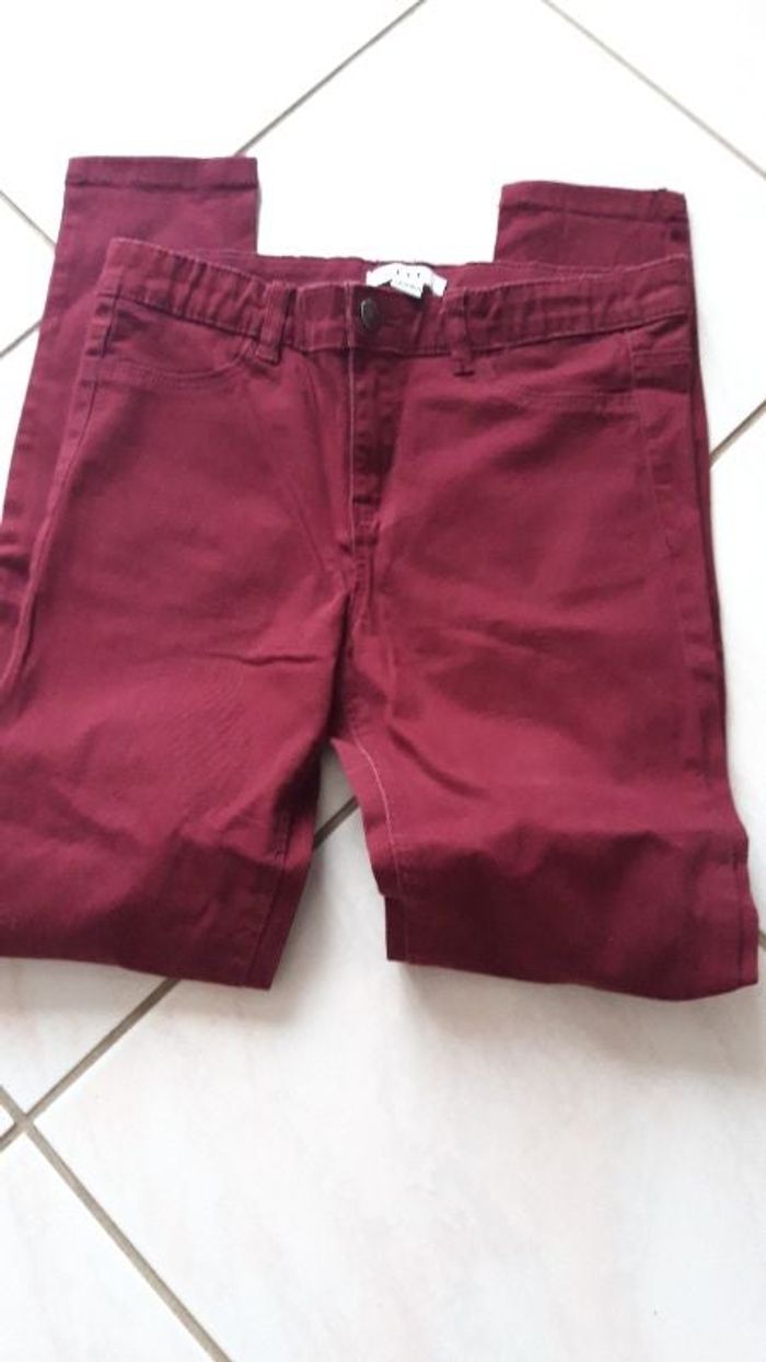 Pantalon bordeau