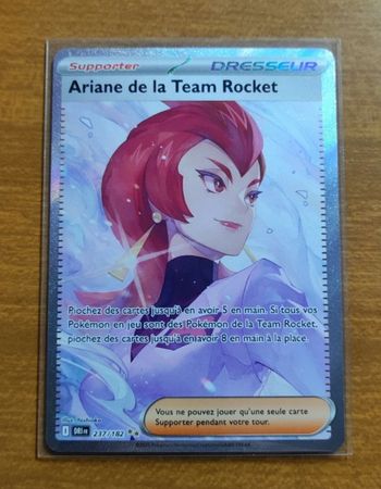 Pokemon - Ariane Alt 237 - Ev10 destinées Rivalités du bloc Écarlate et violet 237/182 team rocket