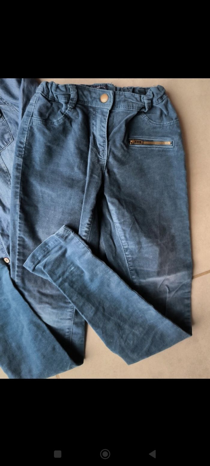 Ensemble fille pantalon 9 ans et haut 10 ans - photo numéro 4