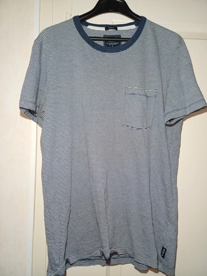 T-shirt a rayures Muckle - photo numéro 2