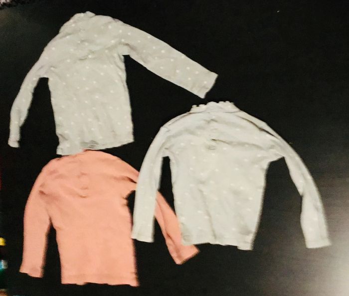 Lot de 6 manches longues fille 24 mois - photo numéro 2