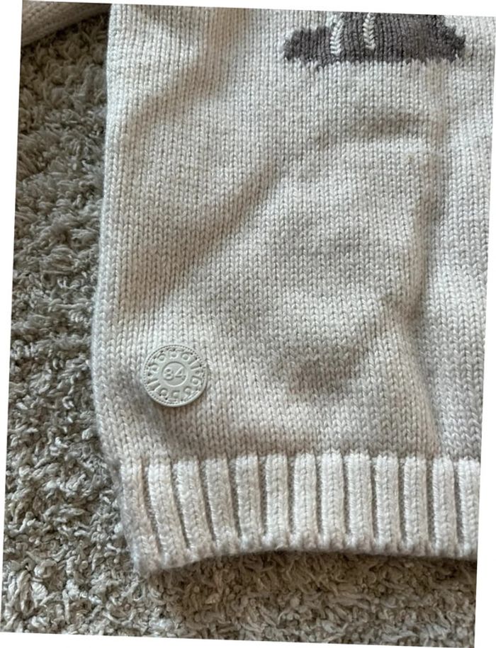 Pull chaud dinosaure taille 9 mois Boboli - photo numéro 3