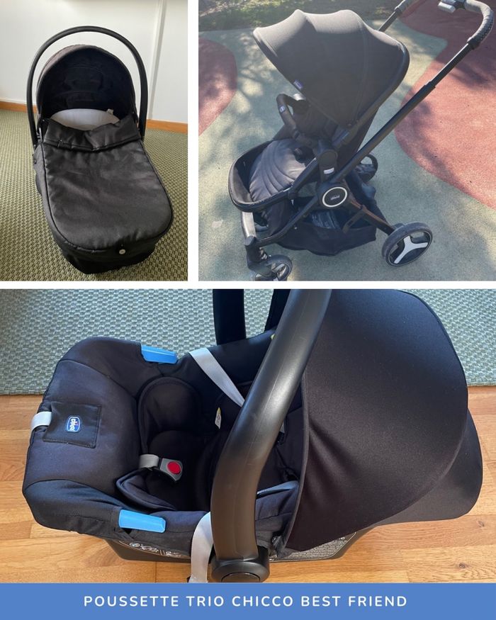 Poussette trio Chicco Best Friend