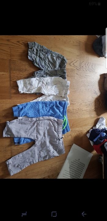 Lots de 4 pantalons
