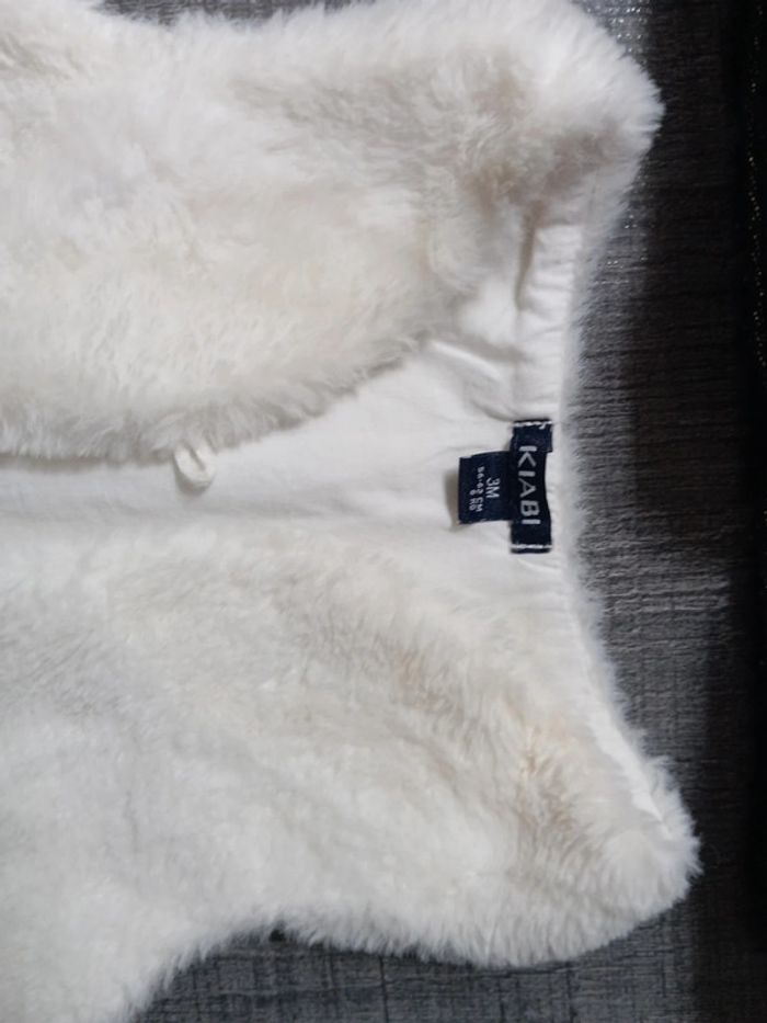 Lots de deux gilets sans manche fourrure - photo numéro 3