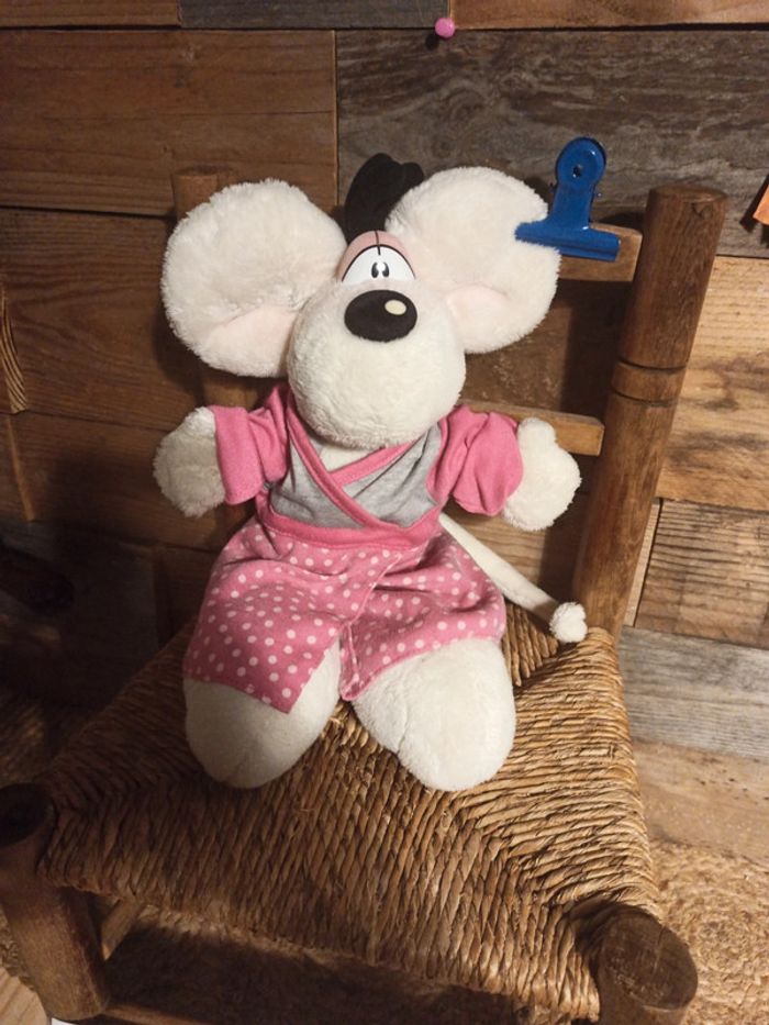 Peluche souris diddl tbe - photo numéro 2