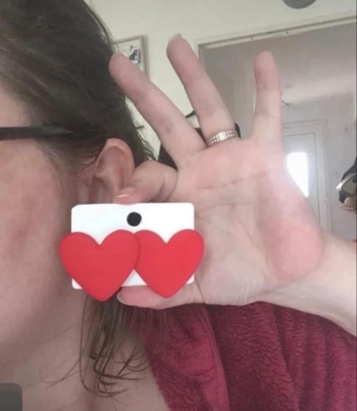 Boucles d’oreilles NEUVES femme forme de cœur ❤️ couleur rouge - photo numéro 7