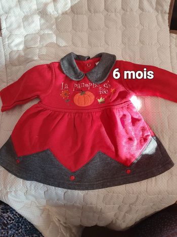 Robe chaude en polaire 6 mois