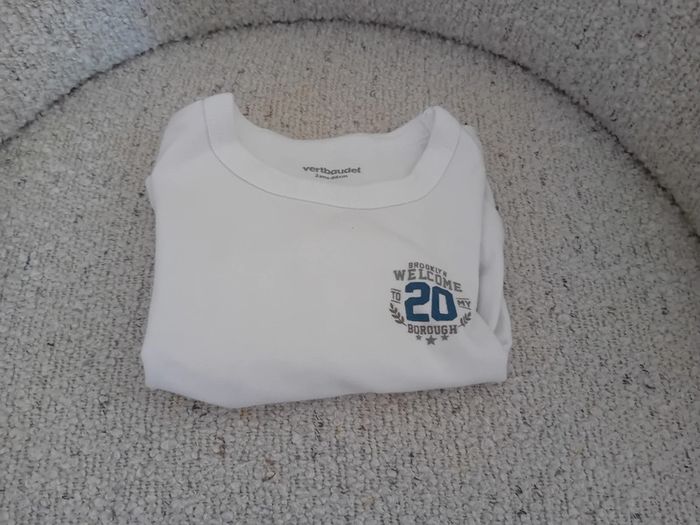 T shirt Manche longue 2 ans vertbaudet