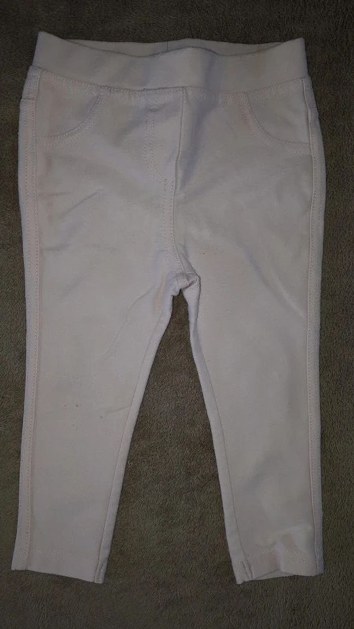 Ensemble fille salopette t-shirt 9 mois - photo numéro 7