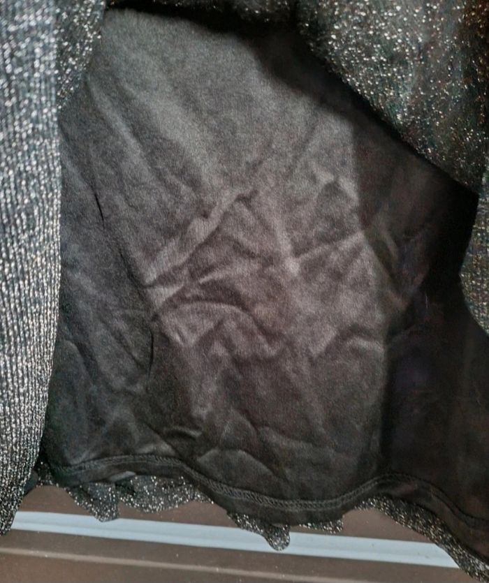 Jupe noir pailleté taille 40 - photo numéro 2
