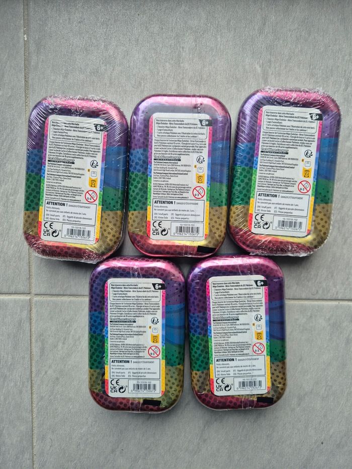 Arset mini tins pokemon me2.5 héros transcendants - photo numéro 2