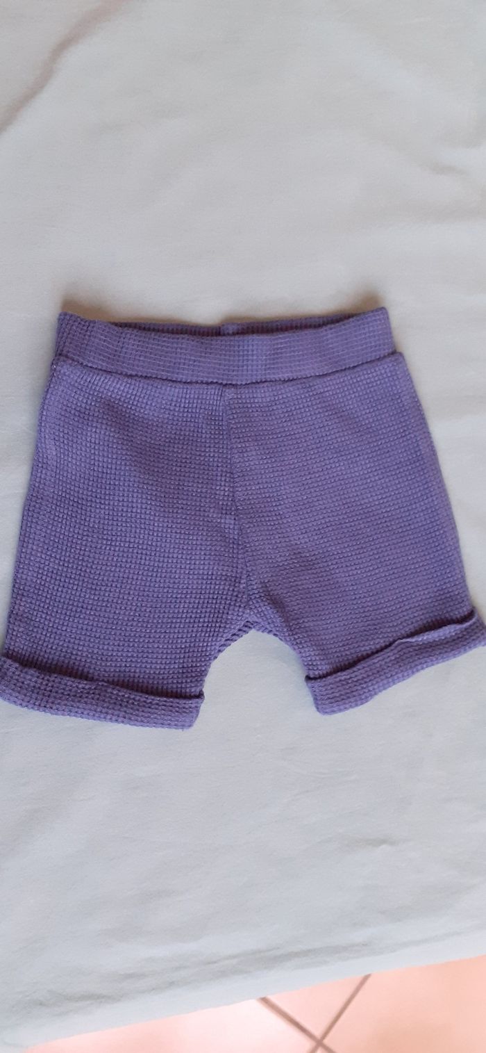 Short fille 3 mois