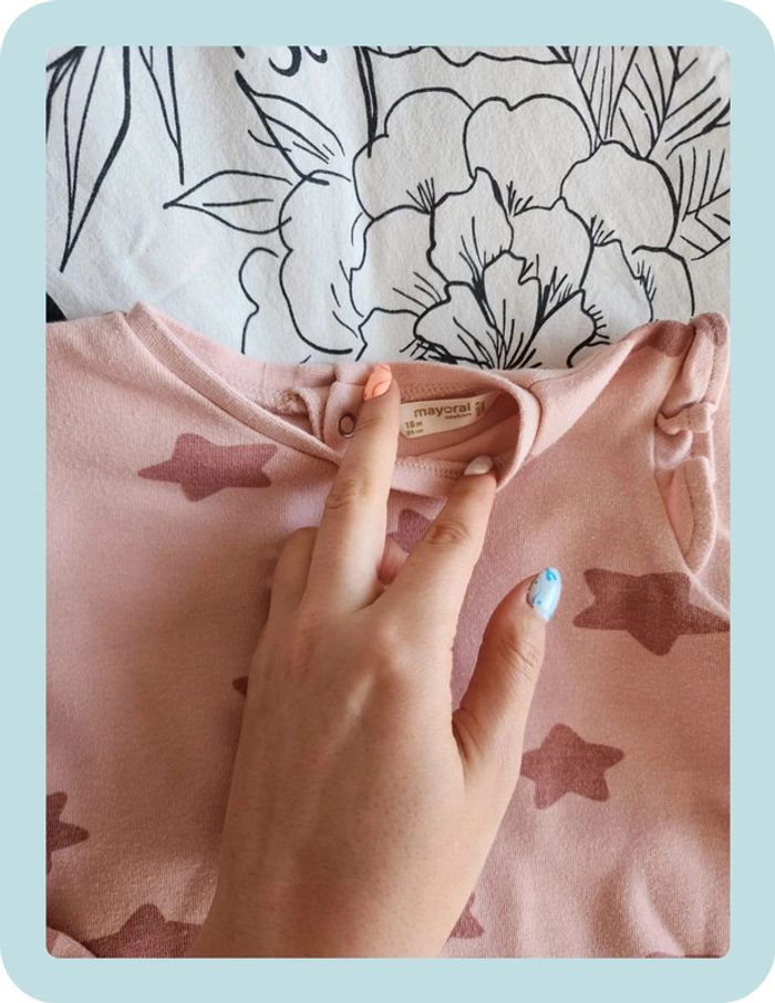 Haut sweat rose étoile fille 18mois - photo numéro 2
