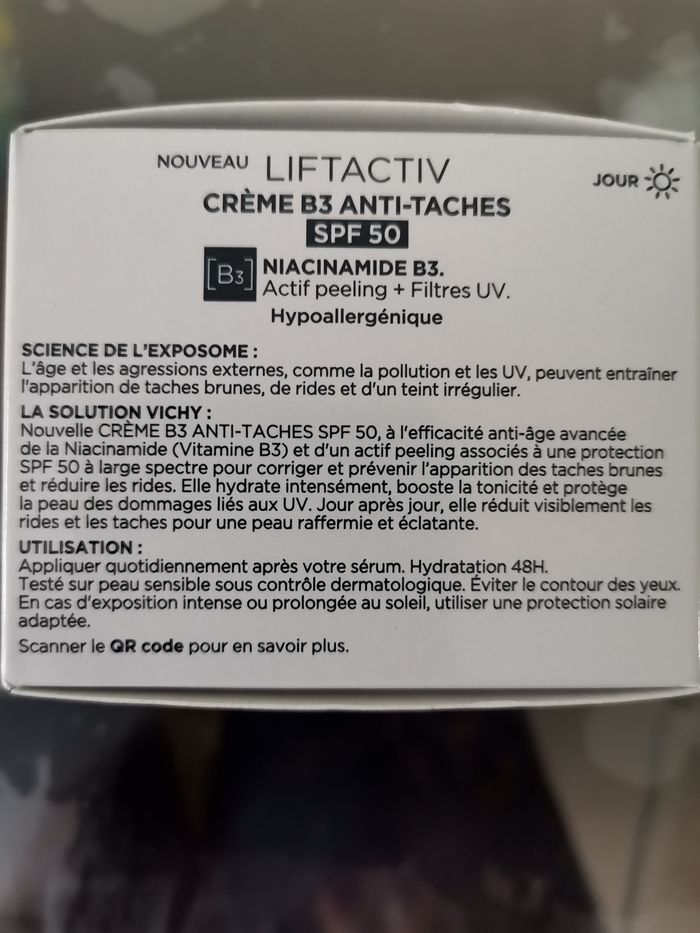 Vichy crème de jour anti taches - photo numéro 3