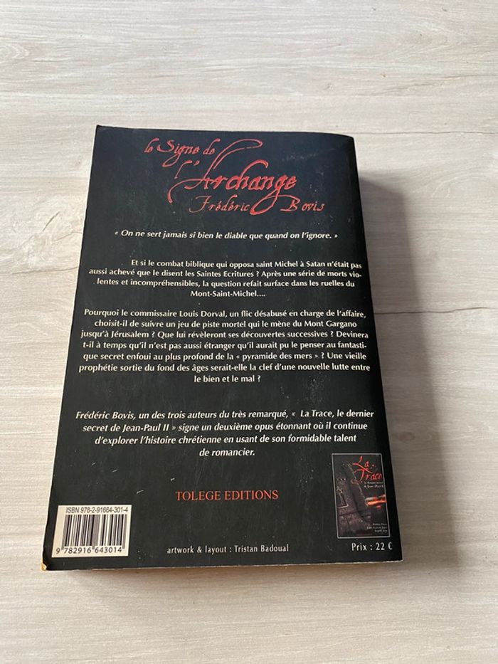 Le signe de l'Archange Par Frédéric Bovis - photo numéro 2