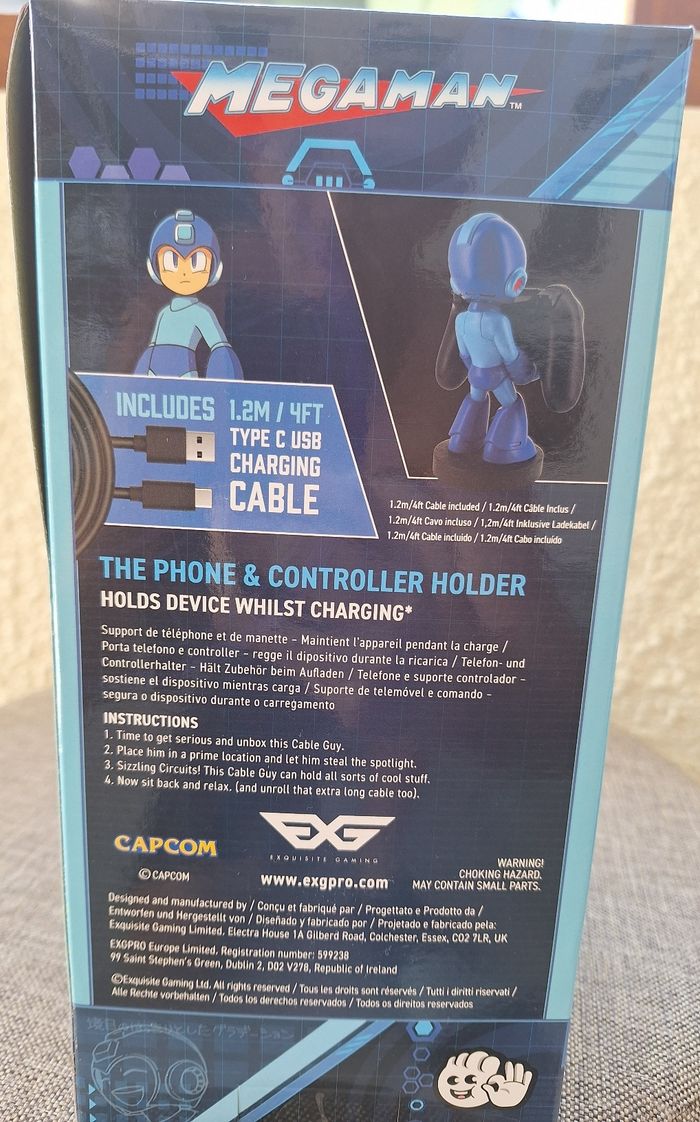 Support de téléphone ou manette megaman - photo numéro 3