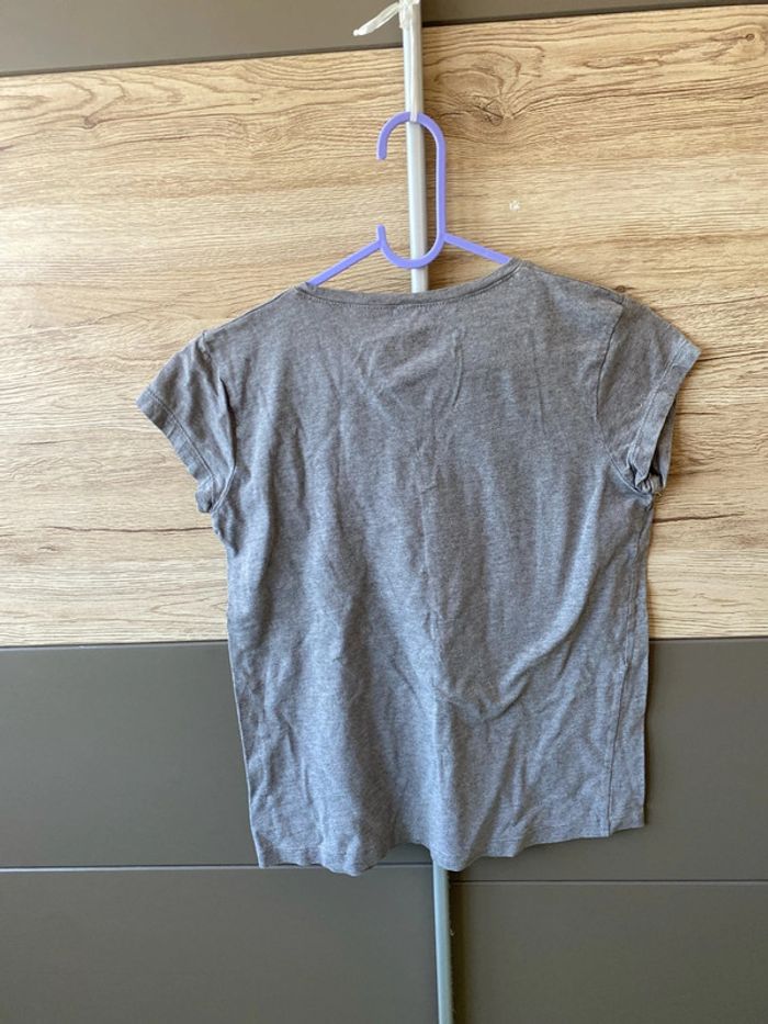 T-shirt gris T 14 ans - photo numéro 2