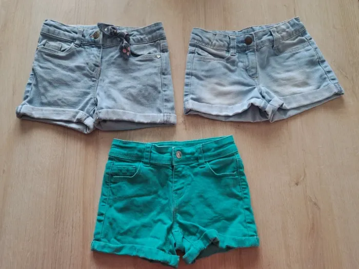 Lot shorts 5 ans