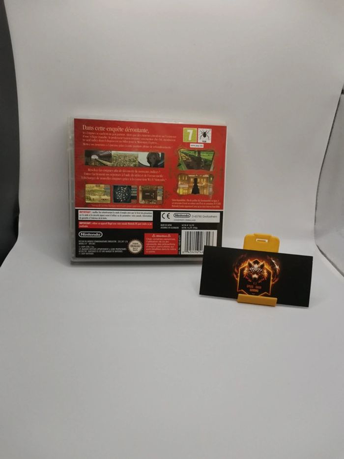 Jeux nintendo DS professeur Layton et la boite de pandore - photo numéro 2