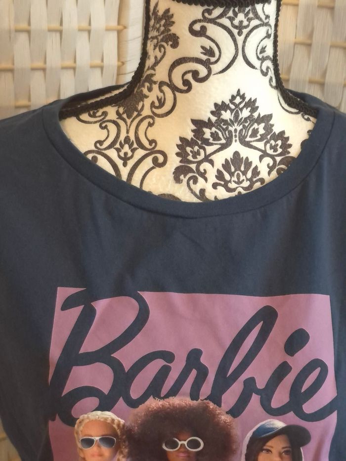 🌸joli T-shirt Barbie "Together We Shine" femme TM / 38 - photo numéro 5
