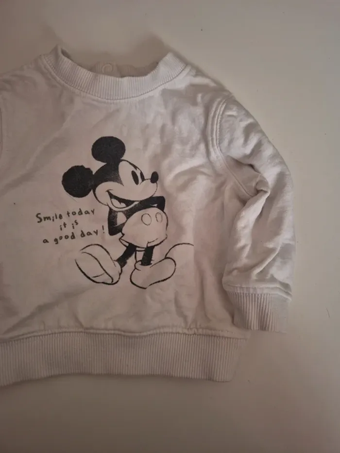 Pull mickey 3 mois - photo numéro 4