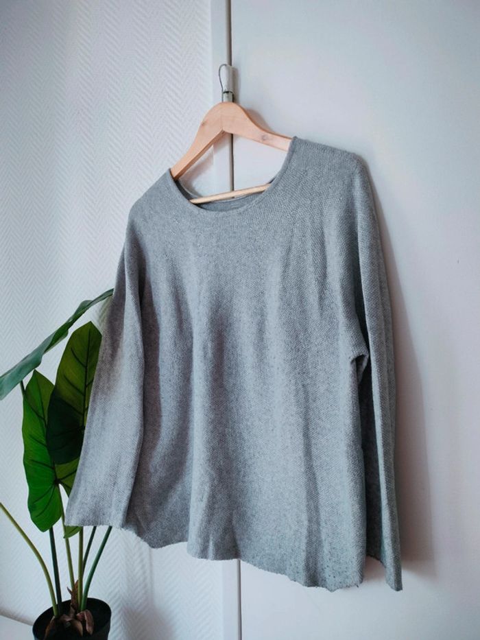 Pull gris L/XL