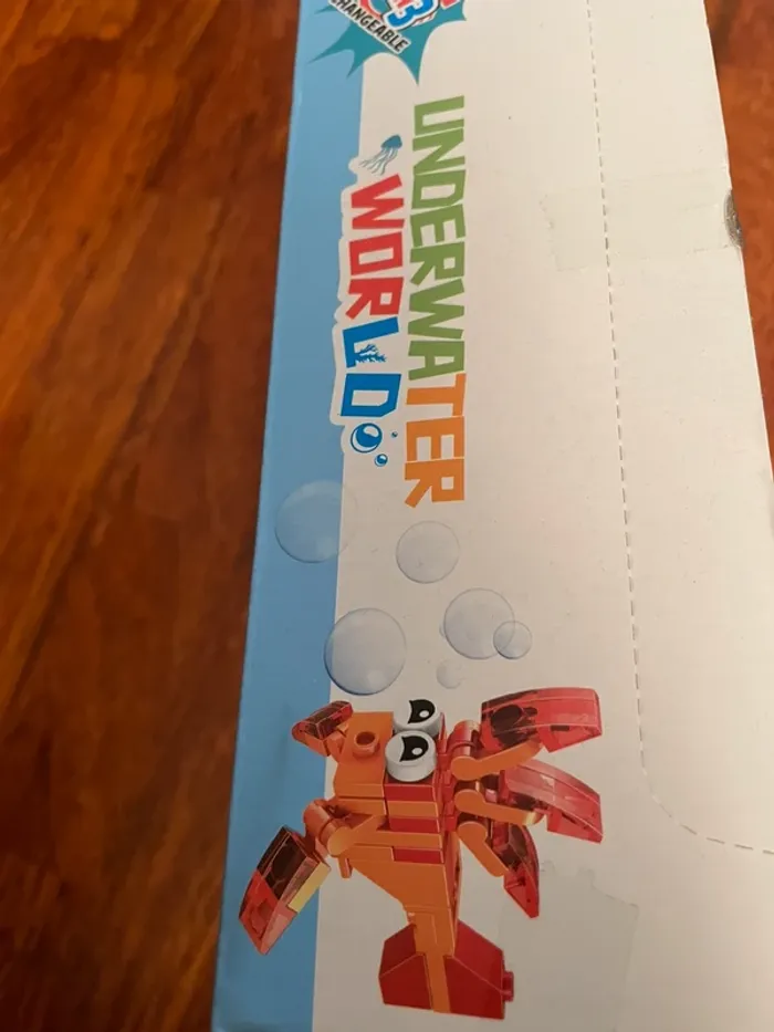 [NEUF] Bloc de construction animaux 12 en 1, thème animaux marins jouet éducatif pour enfants - photo numéro 4