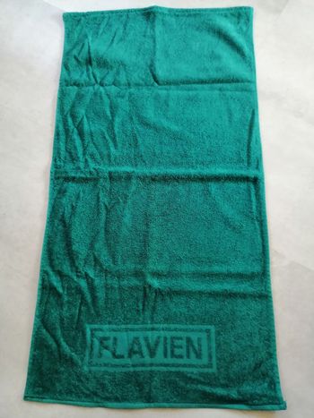 serviette verte 91 x 47 cm Flavien