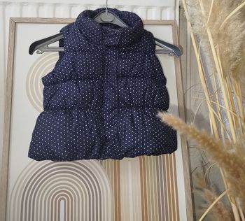 Baby Gap Doudoune sans manche Fille 6-12 mois Neuve