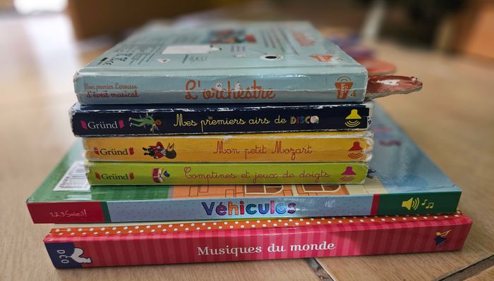 Lot de 6 livres sonores dysfonctionnels - photo numéro 3