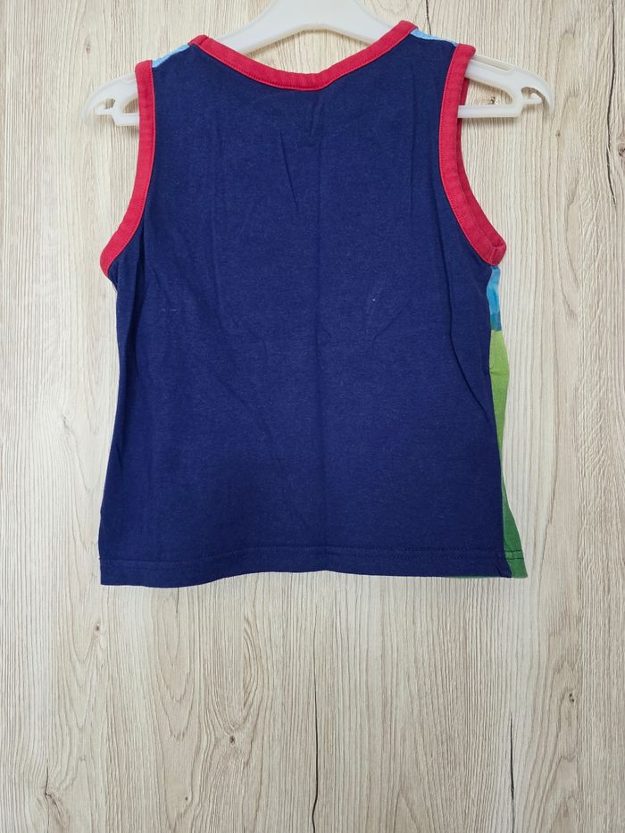 DÉBARDEUR GARÇON PAW PATROL BLEU MARINE/ROUGE TAILLE 5ANS MARQUE NICKELEDEON - photo numéro 2