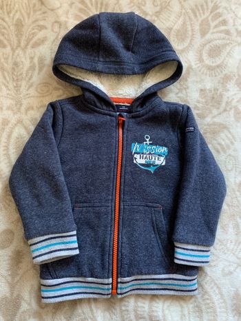 Veste Terre de marins 3 ans