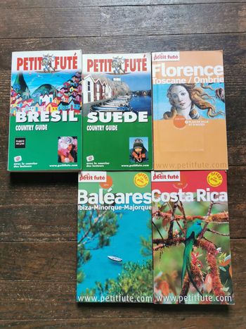 Lot de Guides Petit Futé