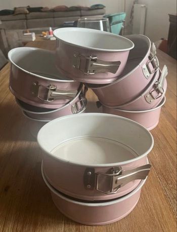 Lot de 9 Moules à charnières Dr Oetker