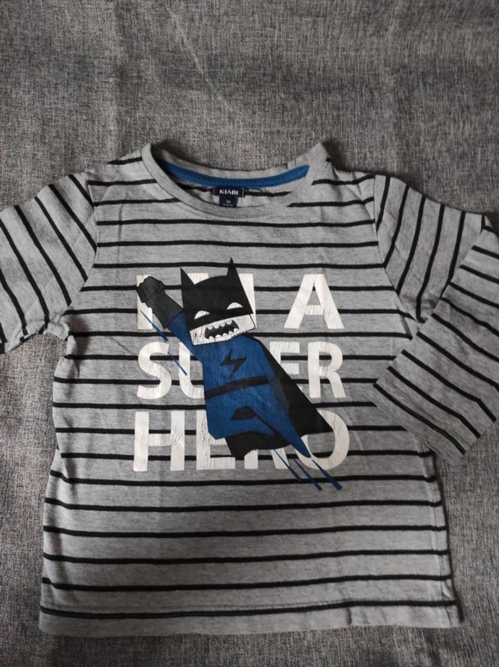 Tee-shirt manches longues Batman 🦇 4 ans