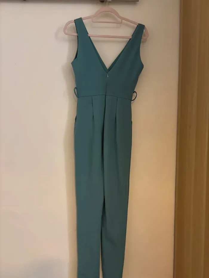 Combinaison verte avec ceinture TU - photo numéro 2