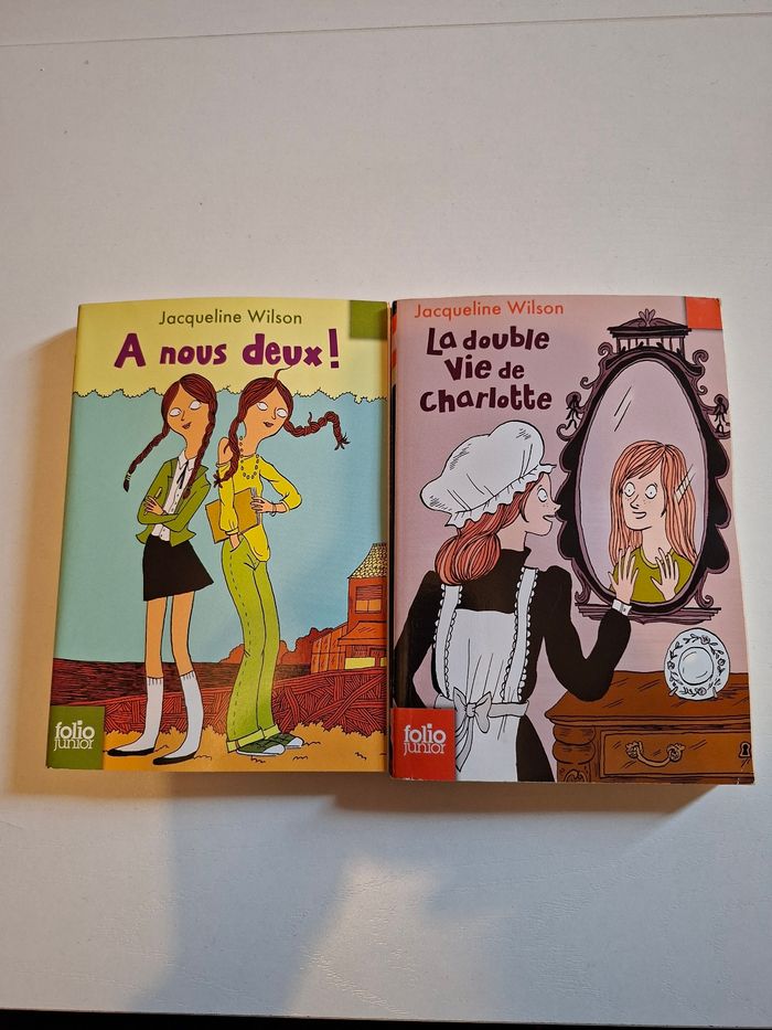 Lot 2 livres de Jacqueline Wilson - photo numéro 1