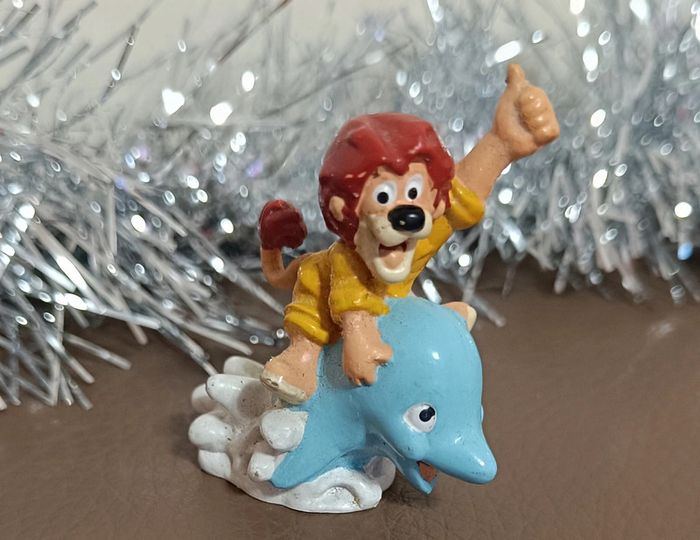 Figurine publicitaire & vintage Lion Max (glaces Motta)