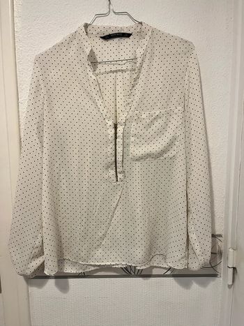Blouse en voilage Zara
