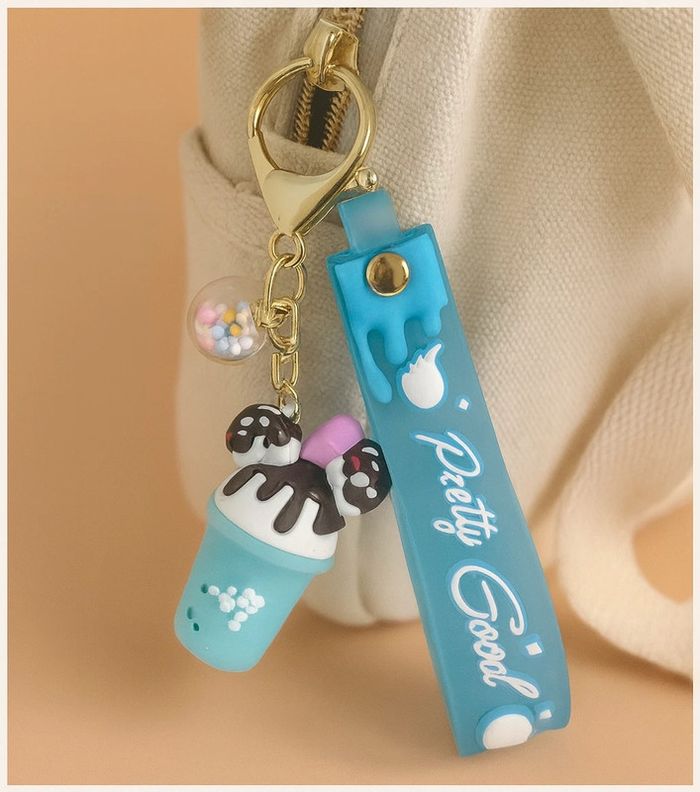 Porte clés glace Mickey Bleu