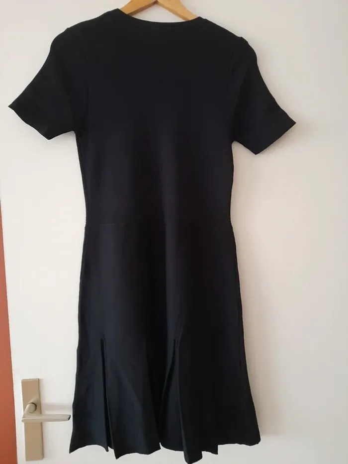 Robe manches courtes plissée au bas - photo numéro 5