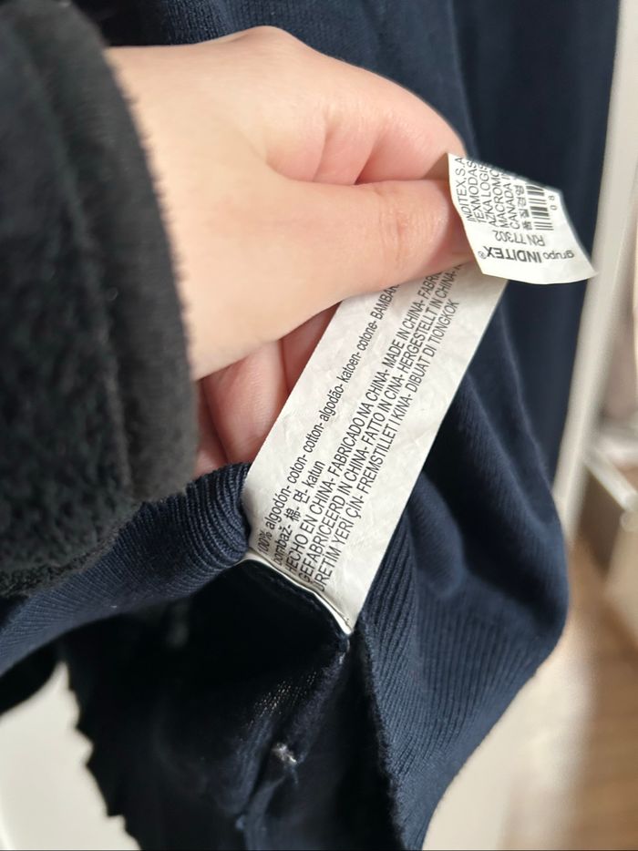 Pull marine fin uni Prenium Zara Taille XL - photo numéro 5